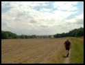 Mick approaching Cutlers Farm .